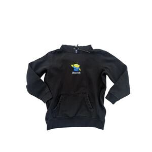 Jiberish Toy Story Alien Embroidered Hoodie Black Men's L/Xl (See Description)